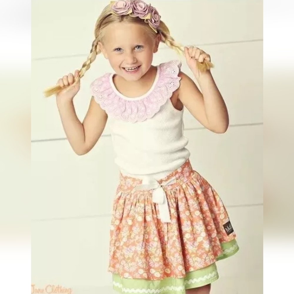 ⭐️ MATILDA JANE Hello Lovely Valencia Layered Skirt with Pockets size 2